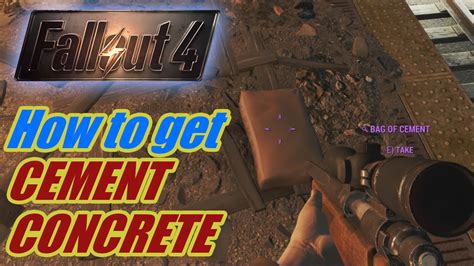 concrete fo4|fallout 4 concrete prices.